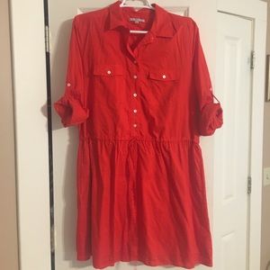Gap size medium shirt dress
